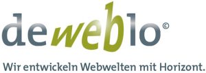 Markenname und Slogan für deweblo Webentwickler